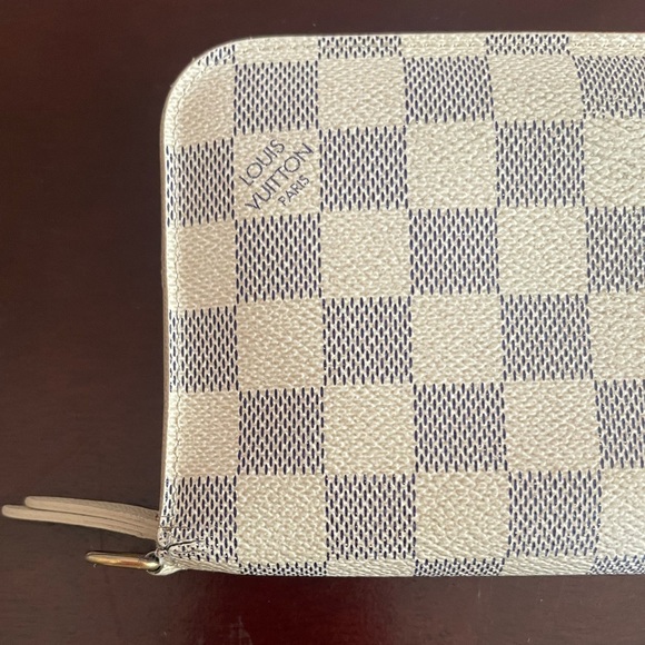 LOUIS VUITTON INSOLITE DAMIER AZUR LARGE WALLET - Picture 7 of 14